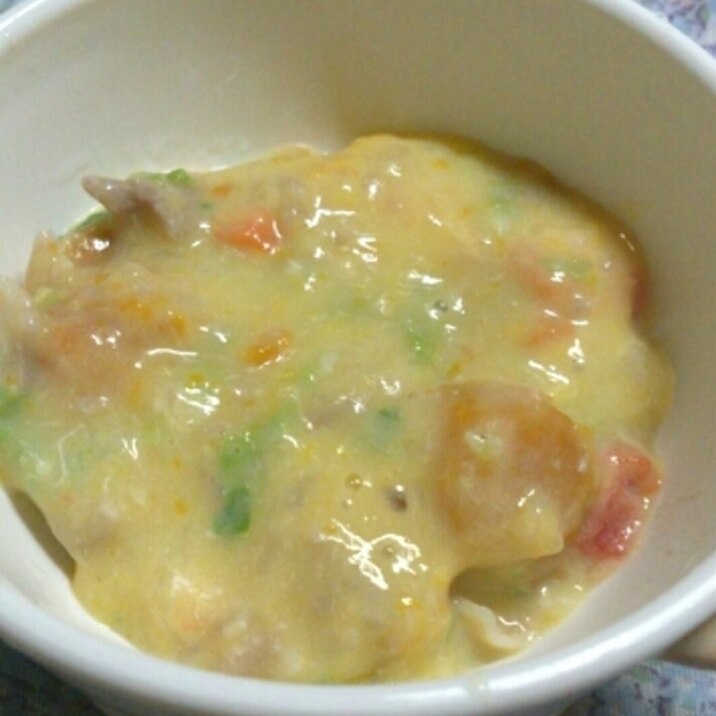 離乳食完了期 かぼちゃと白菜のシチュー レシピ 作り方 By はな94 楽天レシピ